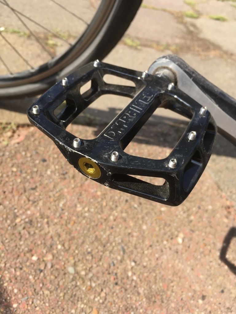 V12 magnesium pedals clearance