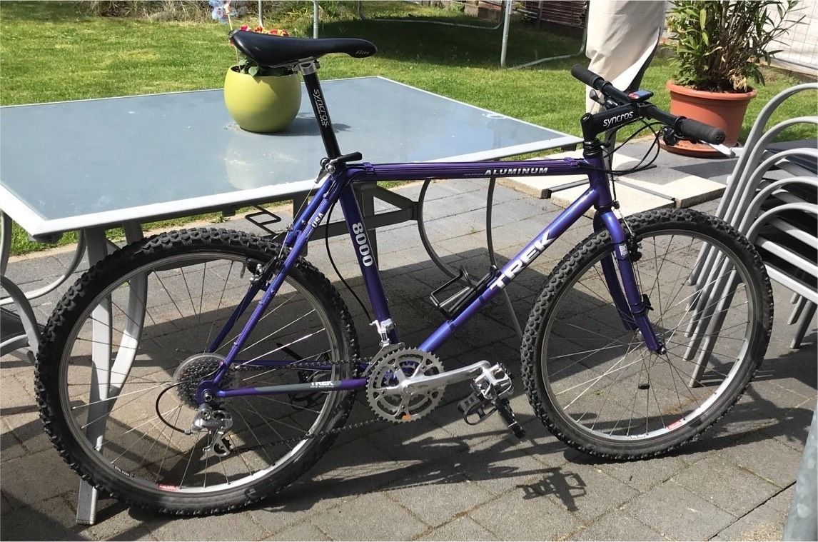 Verkaufe TREK 8000 Aluminum komplett Bike MTB News IBC