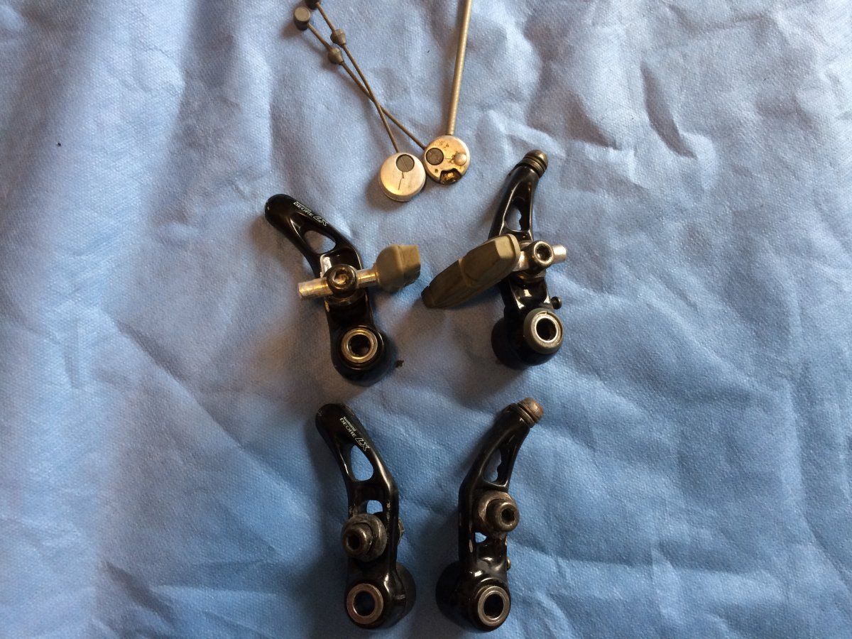 Paire De Roues Shimano Deore LX M560 / Bontrager BCX 3 - 26 Pouces, Vintage 1993