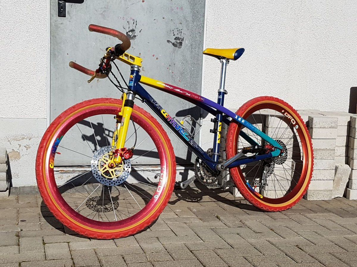 Verkaufe - Retro MTB CORRATEC TEAM GRIZZLY BOW 202