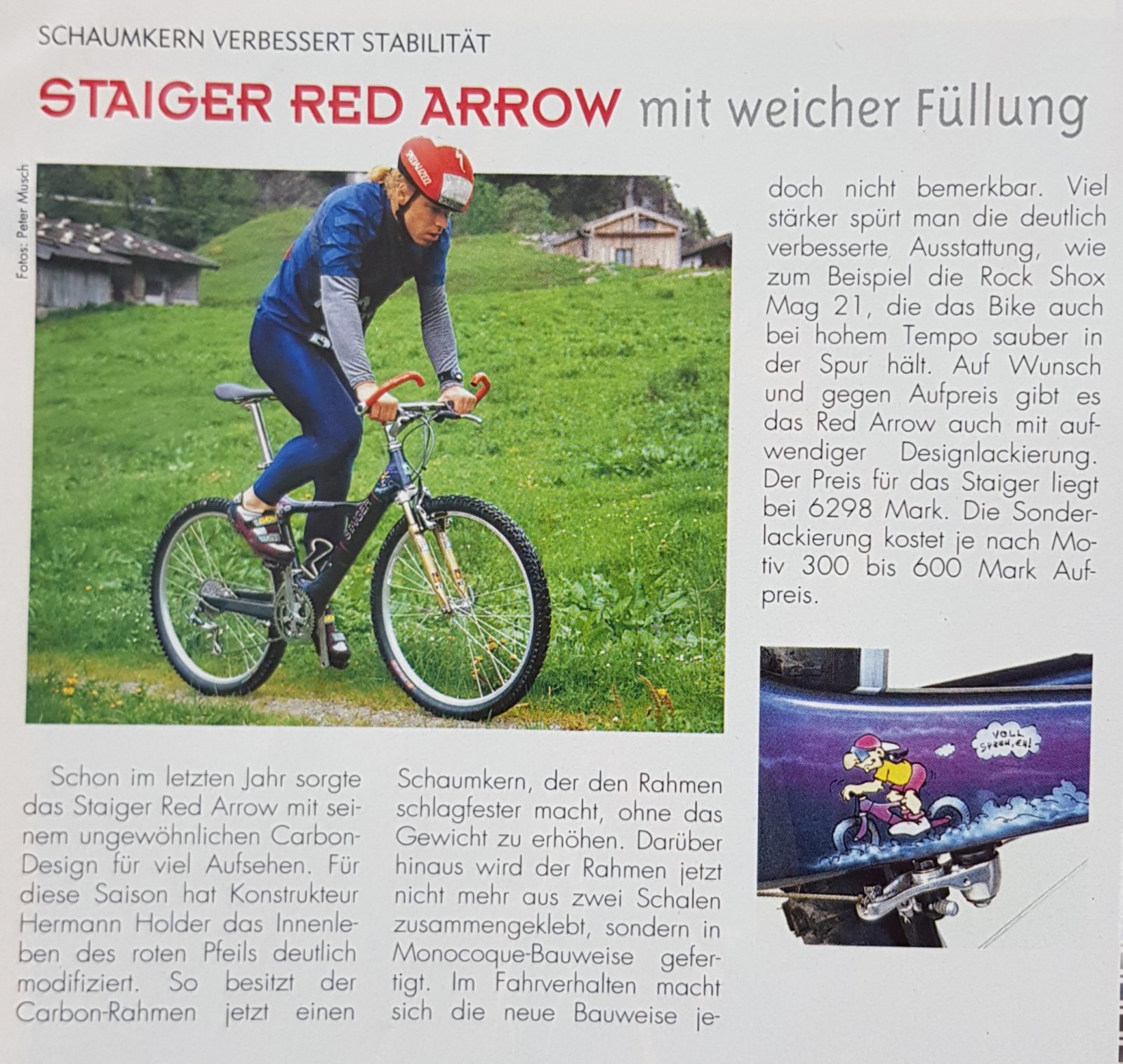 Holder C-Bike Staiger Red Arrow test aus Bike 1994.jpg