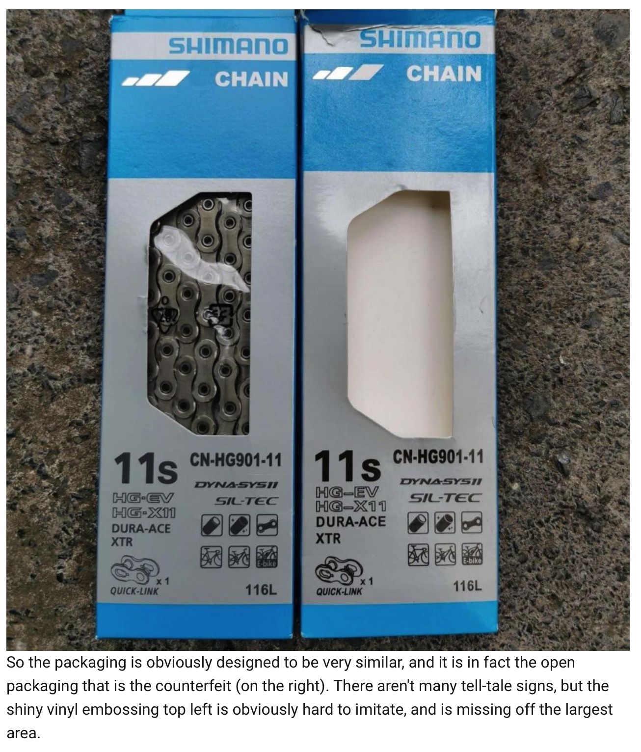 How can you spot counterfeit bike components and avoid getting ripped off? We spoke to Shimano...jpg