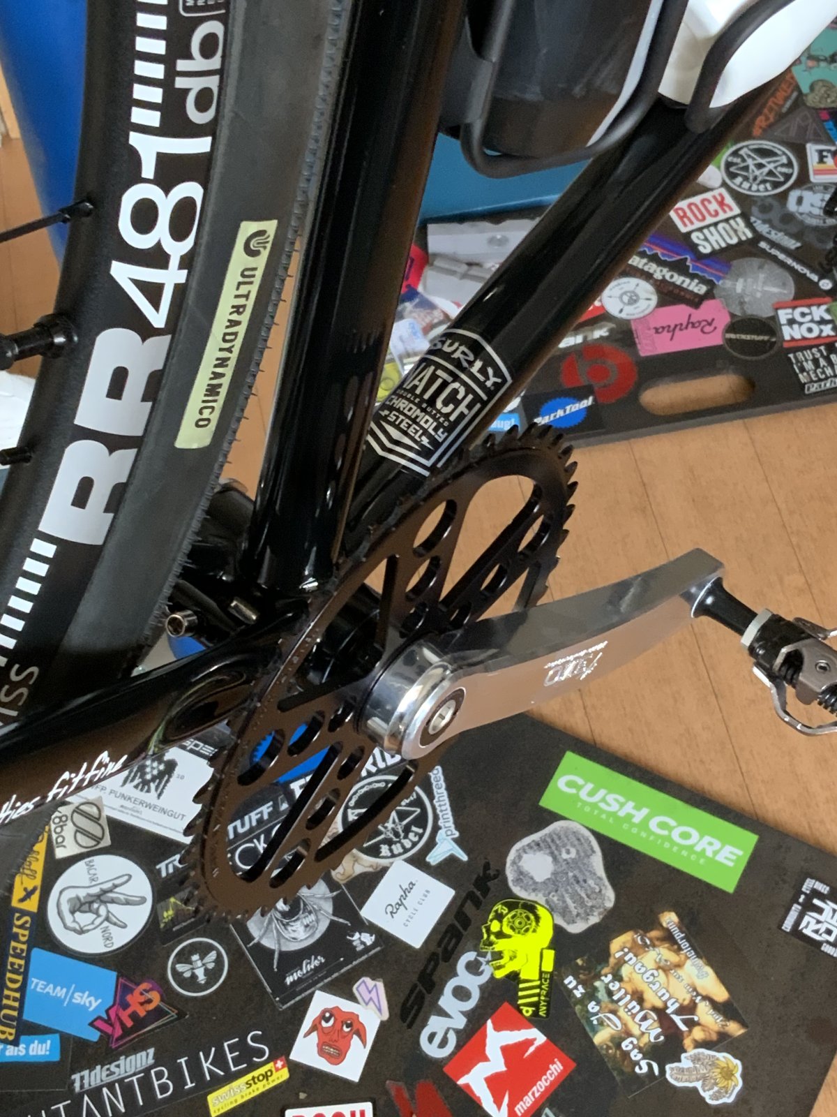 Pair of used Tyres from KA w/ some small punctures sad 😿