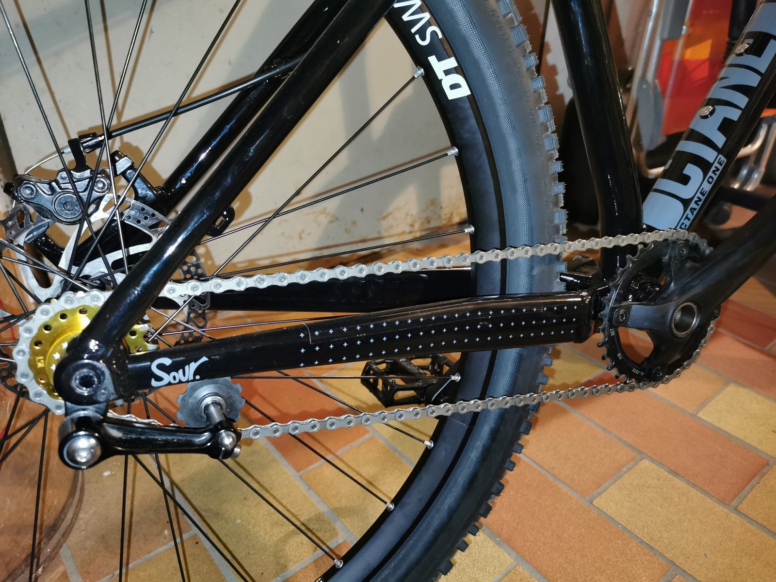 Kette rutscht Singlespeed mit Kettenspanner MTB News IBC