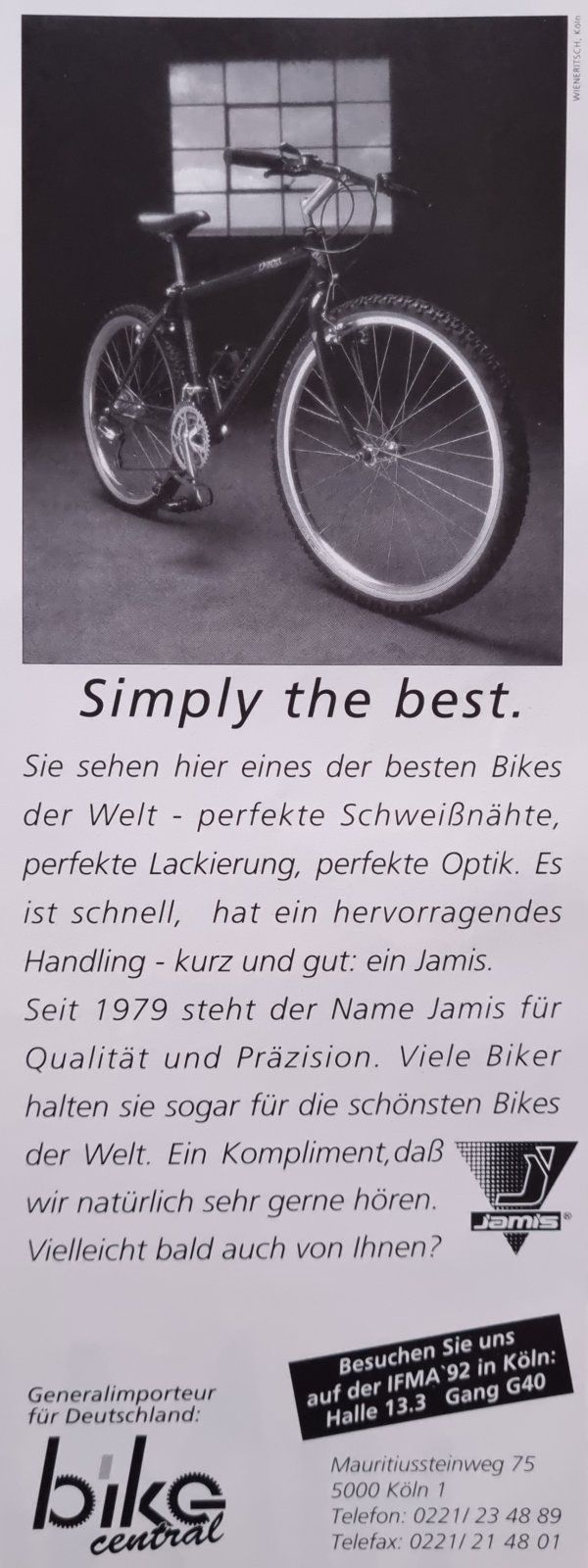 Jamis Ad bike Central IFMA aus Bike 10 1992.jpg