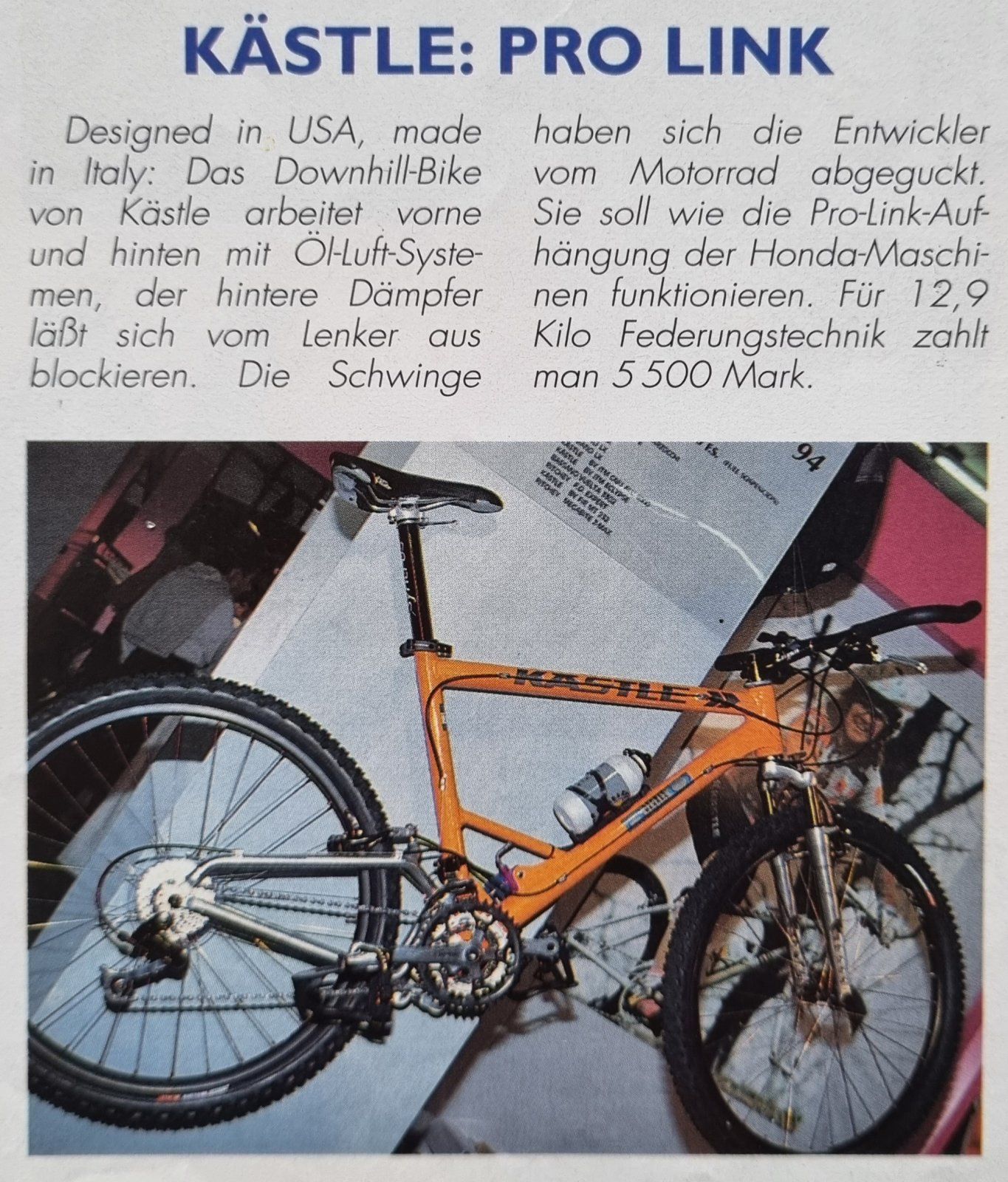 Kästle ProLink Vorstellung EuroBike aus Bike 10 1993.jpg