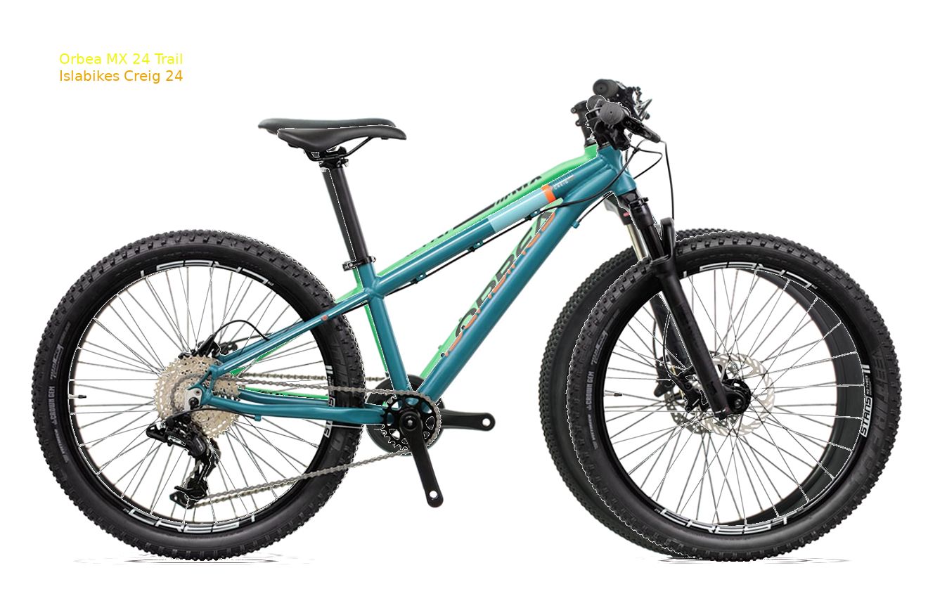 Orbea MX 24 Trail  |  Islabikes Creig 24.jpg