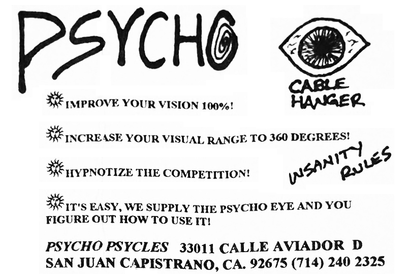 psycho psycles cable hanger flyer front.png