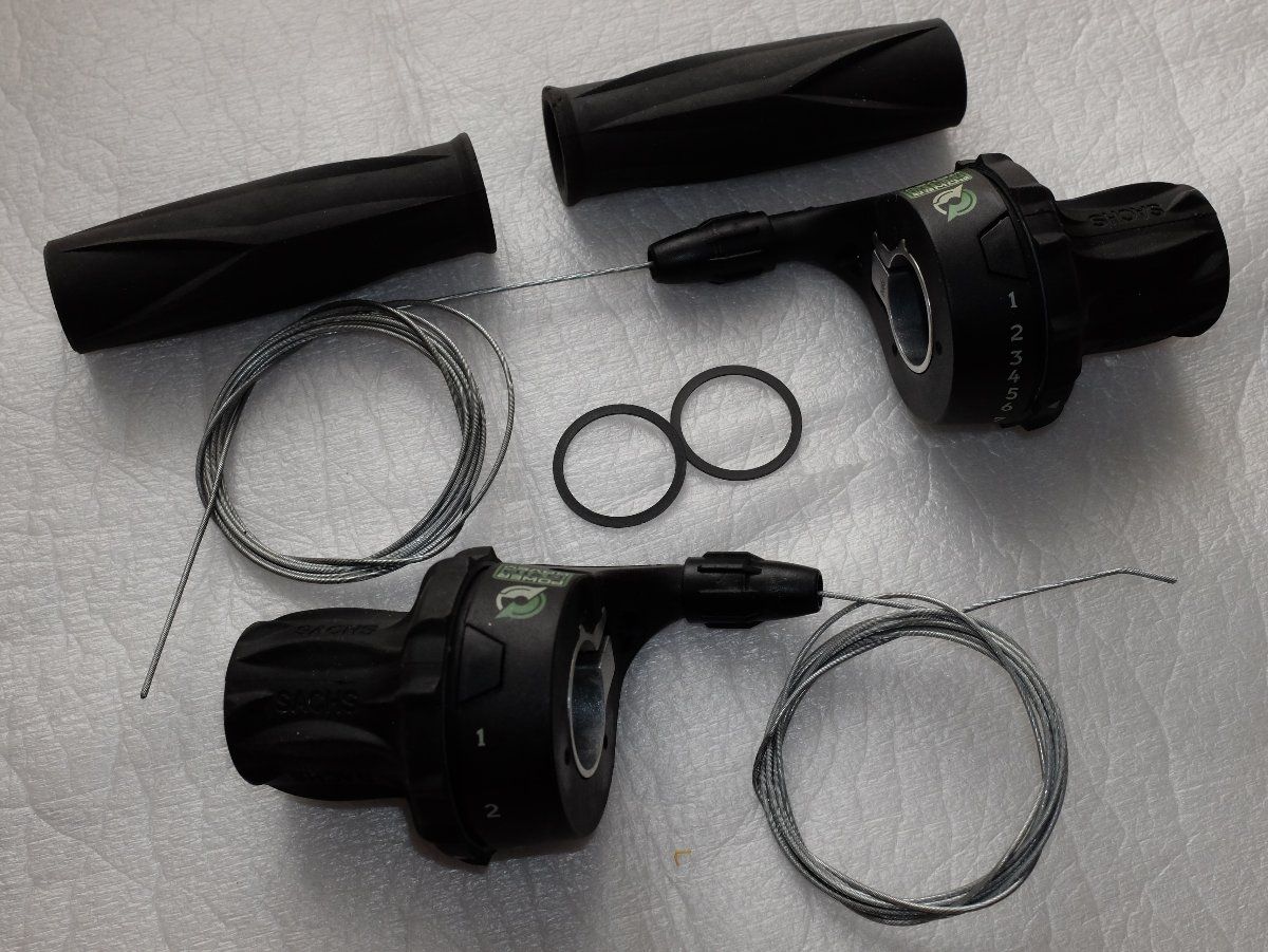 Commande Gripshift Sram 8 vitesses - Équipements vélos