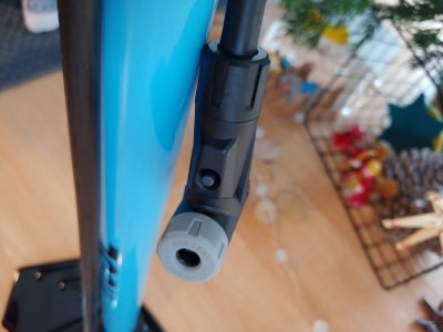 Topeak Pumpe JOE BLOW FAT weiß - MTBIKER Shop