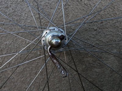 Ambrosio 19 Vintage AERO Dynamic 700C Wheel Miche Competition Front Road Hub 36H (8).jpg