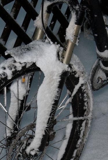 Ist deine Fahrradbremse eingefroren?