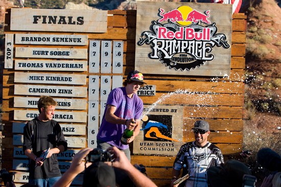 Red Bull Rampage: Sieg für Brandon Semenuk