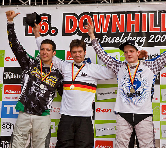 Deutsche Downhill-Meisterschaft in Tabarz: Sieg für Wagenknecht und Kramer