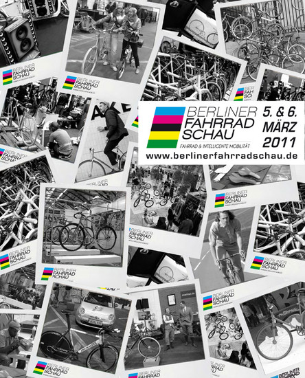 Messe-Wochenende in der Hauptstadt: BERLINER FAHRRAD SCHAU am 5. und 6. März 2011