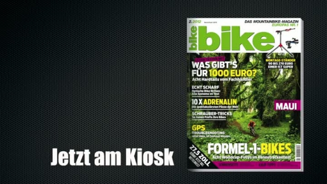 Heftvorschau – 2/2012 – WOMB, Bike, Mountainbike Rider