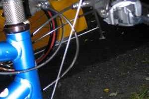 Manitou Gabel mit Lockout am Lenker (Bastelkurs)