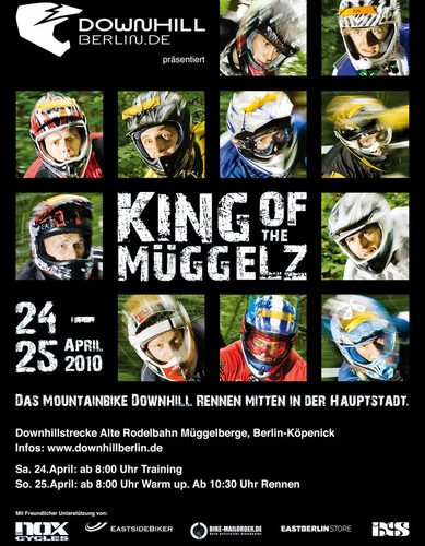 Saisonauftakt in Berlin: King of the Müggelz DH Rennen am 24./25. April