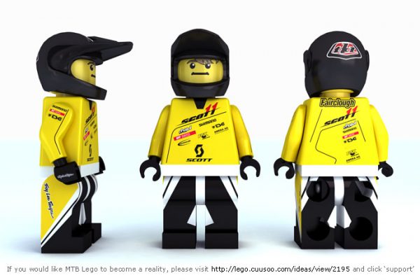 Sam Hill und Brendan Fairclough als Lego-Spielfiguren?