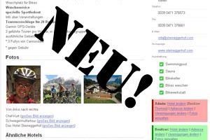 Ein neuer Bereich kurz vor dem Start: MTB-Urlaub auf MTB-News.de