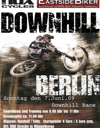 7. Juni: Downhill-Rennen in Berlin