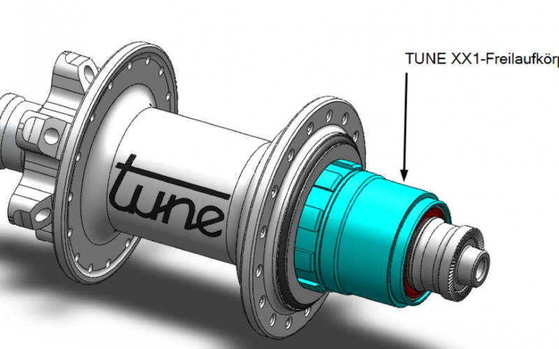 XX1 für Tune-Naben: Freilaufkörper ab Ende Januar erhältlich