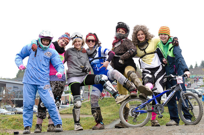Bad taste, but nice style: Foto-Bericht vom „Frauenradsportwochenende“ der IG_Bergab