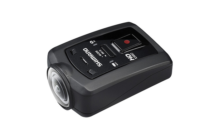 Shimano Helmkamera CM-1000: 86g leichte Action-Cam mit ANT+-Unterstützung, 180°-Linse und Bedienung per Smartphone
