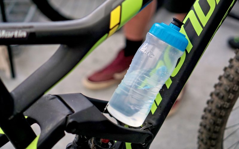 Riva 2015: Fabric Trinkflasche und passender Nicht-Flaschenhalter (Prototyp)