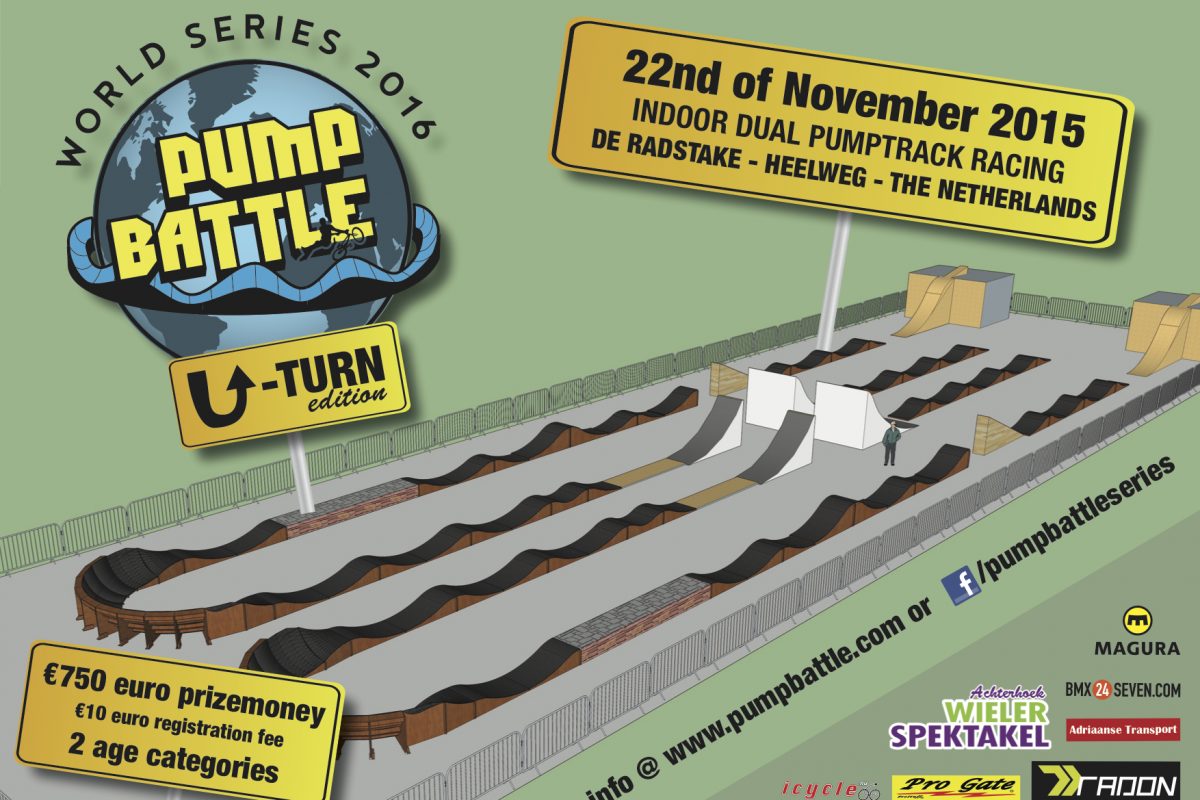 Pump Battle World Series: Pumptrackrennen bei Bocholt am 22.11.2015