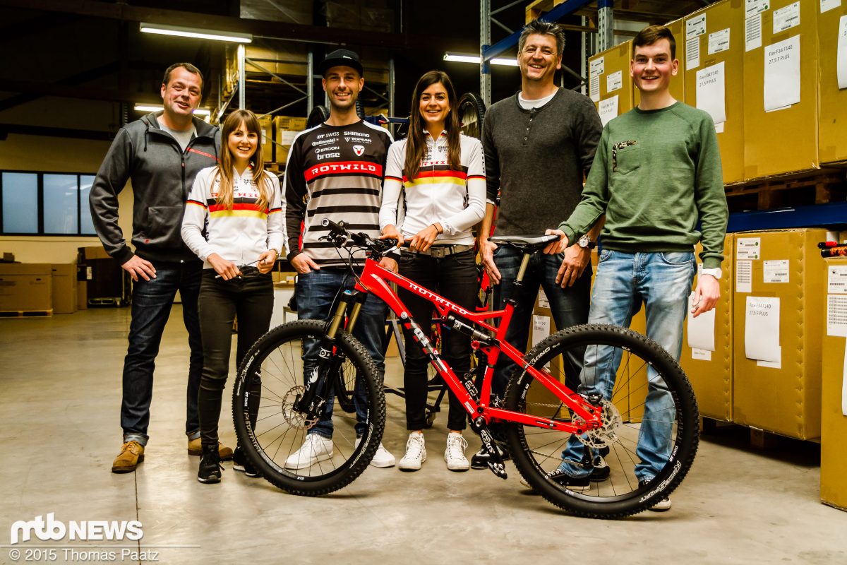 XC World Cup-Gewinnspiel: Bike-Übergabe bei Rotwild in Dieburg