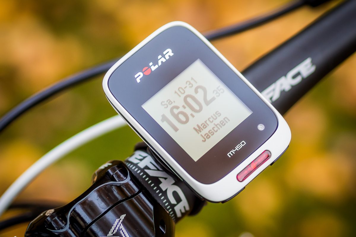 Polar M450: kompakter GPS-Bike-Computer im Test