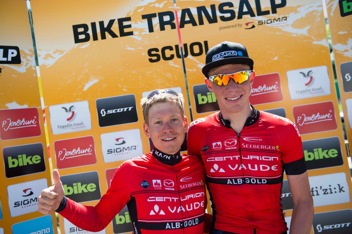 Bike Transalp #2: Centurion Vaude 2 siegt am 2. Tag