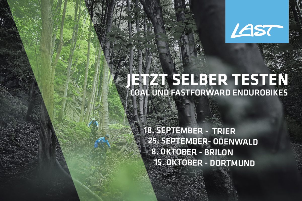 Last Bikes: Testivaltermine 2016 für Coal & Fastforward