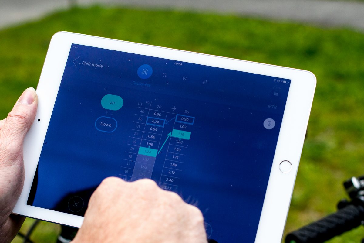 Shimano E-TUBE App: Schaltung über das Smartphone personalisieren