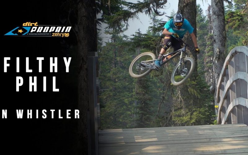 Phil Atwill in Whistler: Ride it like you stole it!