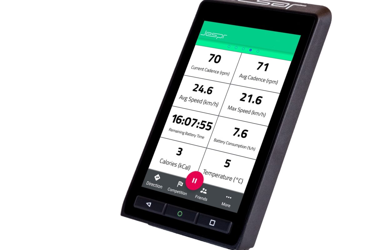 Jespr GPS Computer: Fahrradcomputer oder Smartphone?