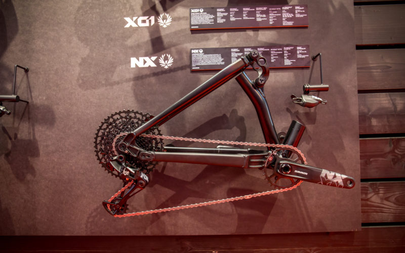 Eurobike 2018: SRAM zeigt günstige NX Eagle-Gruppe und weitere 12fach-Varianten