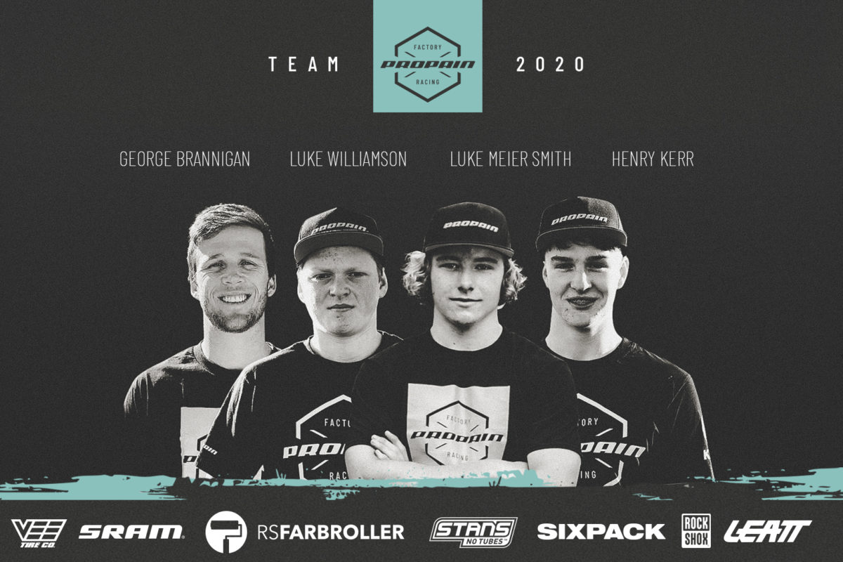 Propain Factory Racing 2020: George Brannigan und Luke Meier-Smith stoßen dazu