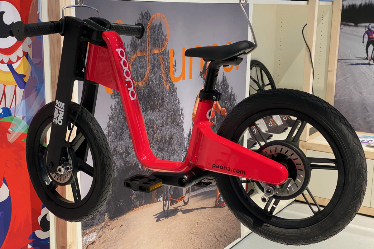 ISPO 2020: Paona zeigt durchdachtes Kinderfahrrad