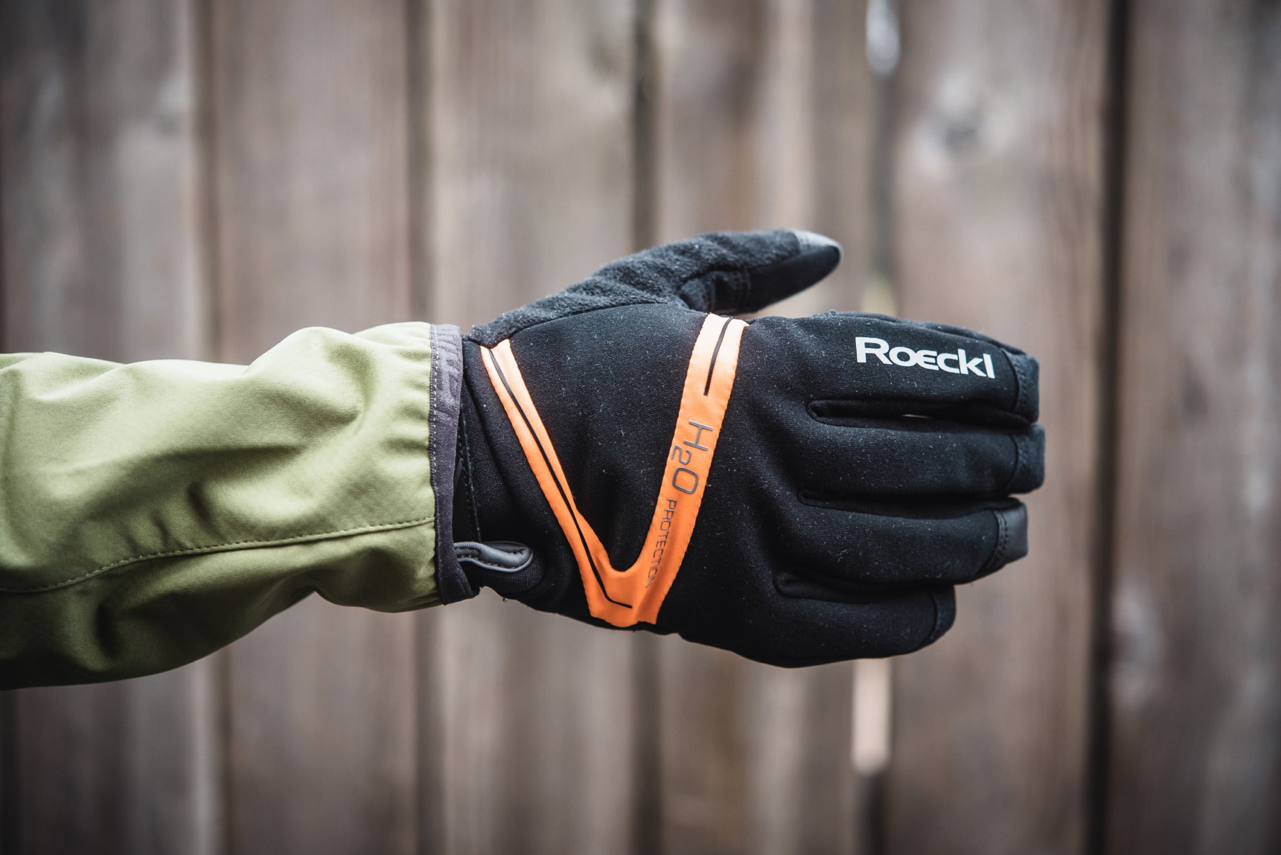Roeckl Jussy Running Crossover Handschuhe schwarz/grau 2019 