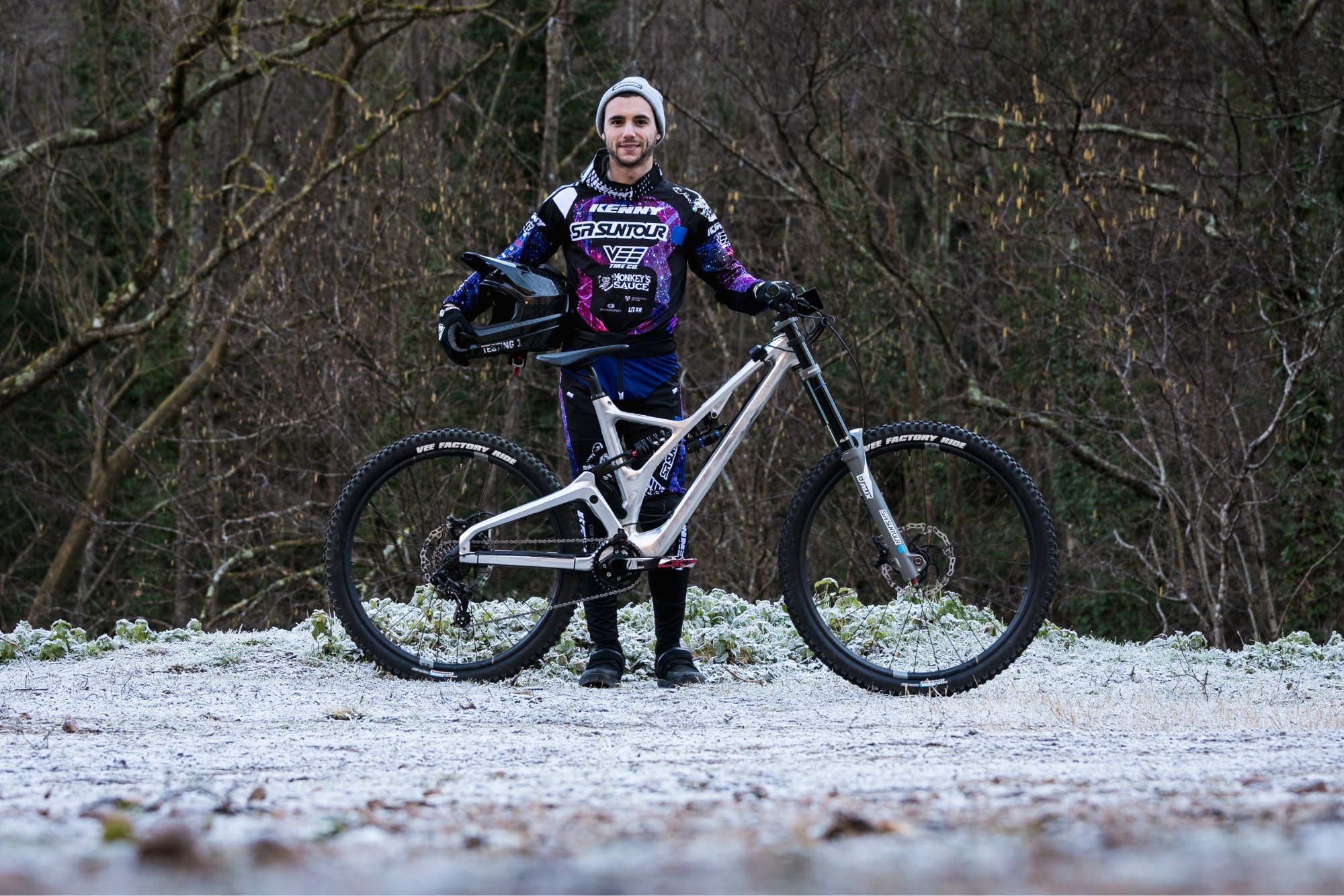 CNC-gefrästes Downhill-Bike: Alex Marin fährt für Production Privée