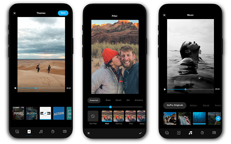 Neue GoPro Quik-App: Bilder & Videos direkt auf dem Handy bearbeiten