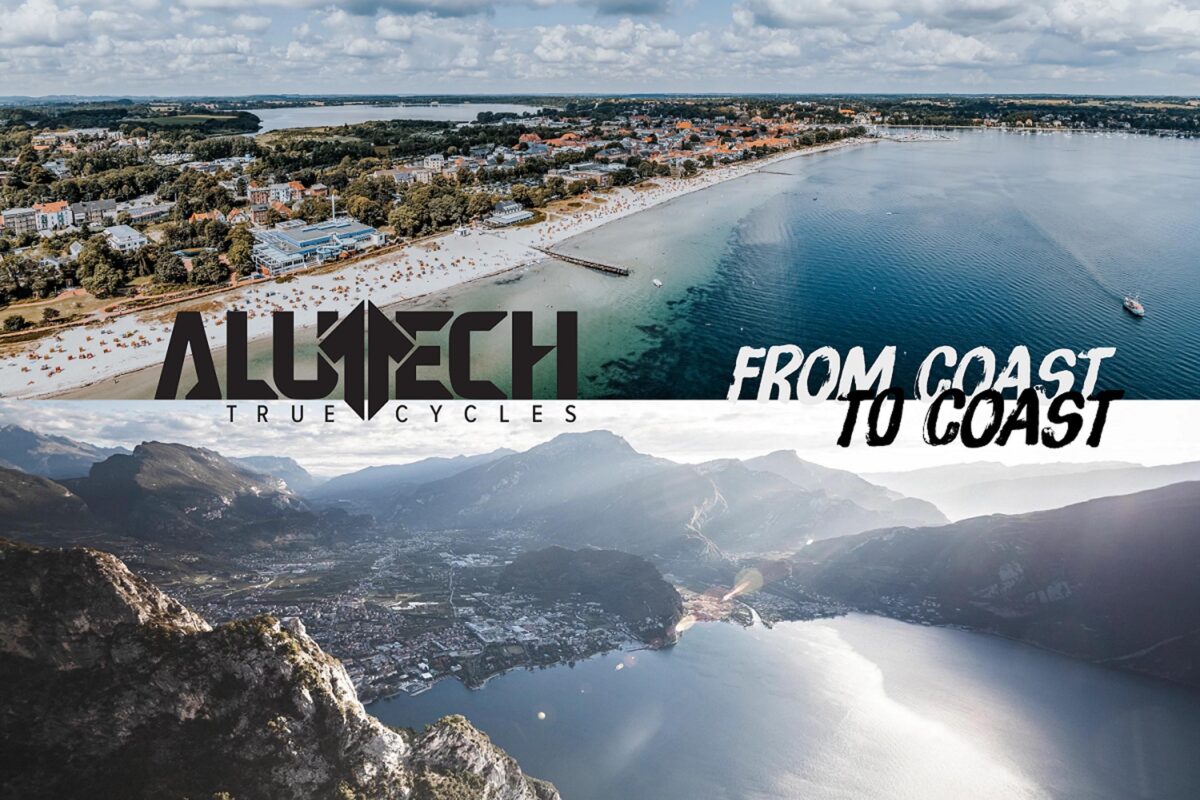 From Coast to Coast: Alutechs Gravel-Reise für den guten Zweck