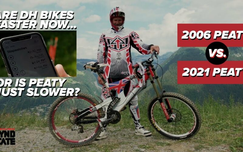 Santa Cruz V10 2006 vs. 2021: Steve Peat und das Alteisen