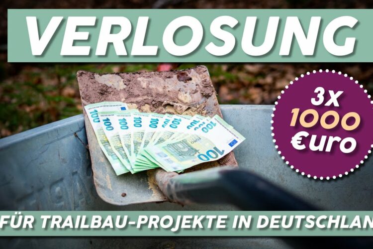 Rock my Trail Verlosung: 3 x 1000 € für Trailbuilding-Projekte