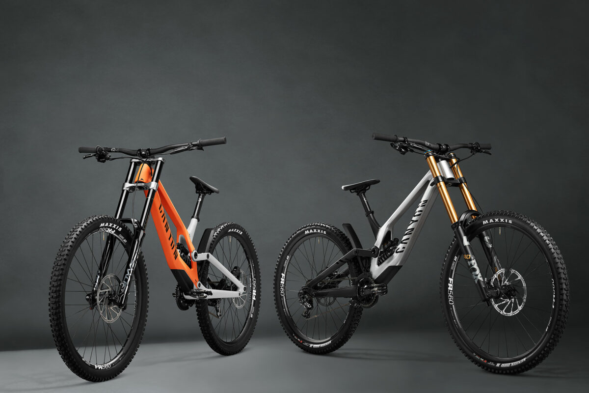 Canyon Sender CFR 2022: Frischer Wind und neue Laufrad-Größen für das DH-Bike