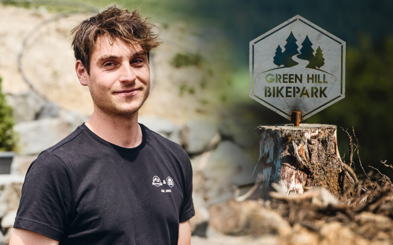 Felix Saller vom Greenhill Bikepark im Interview: „Der Berg hat noch großes Potenzial“