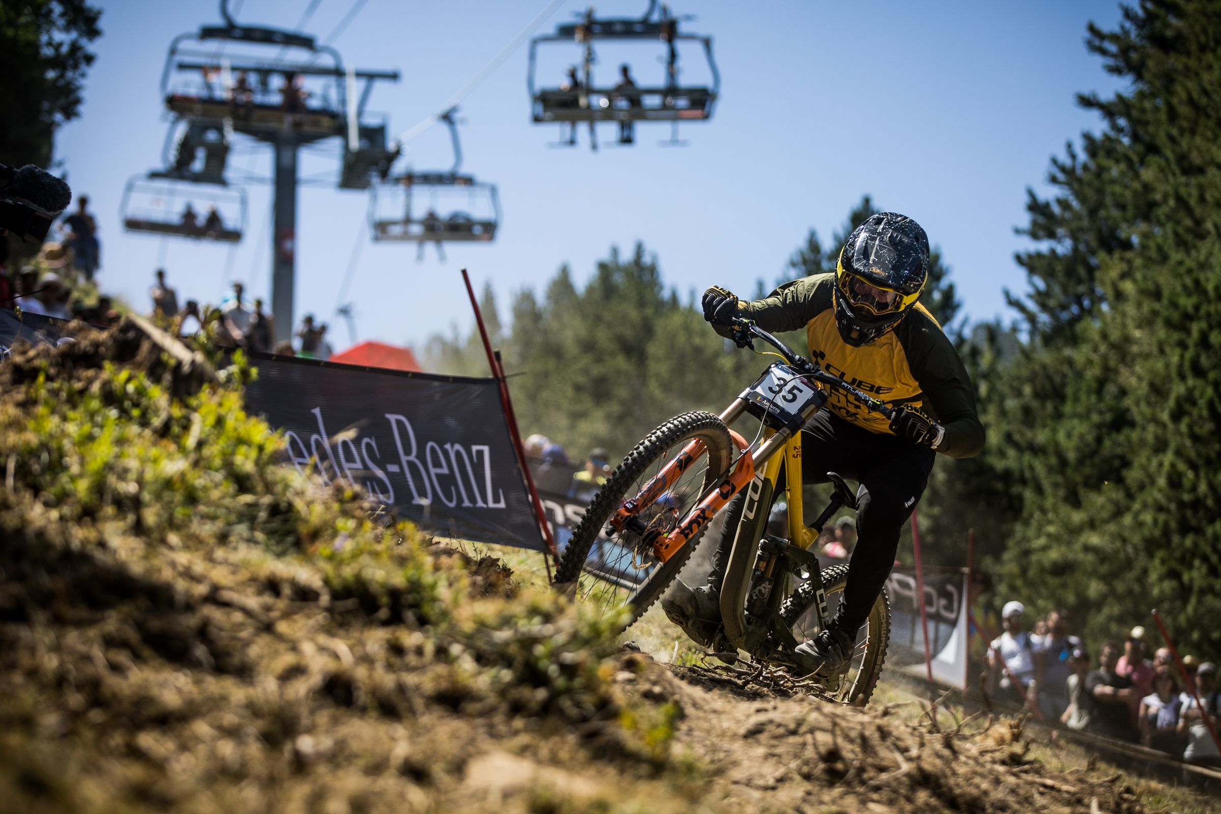 Downhill World Cup 2022 Andorra Wie findet man die richtige Linie?
