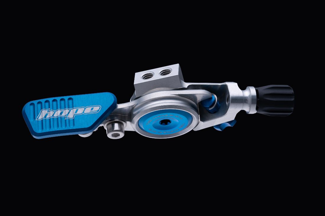 Neuer Hope Tech Dropper Lever: Gefräster Remote-Hebel für Variostützen